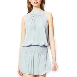 Ramy Brook Paris Drop Waist Sleeveless Pleated Mini Dress Lightweight Event XS
